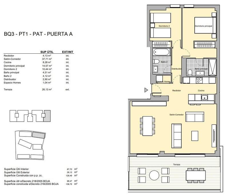 2 Schlafzimmer Appartement zu verkaufen