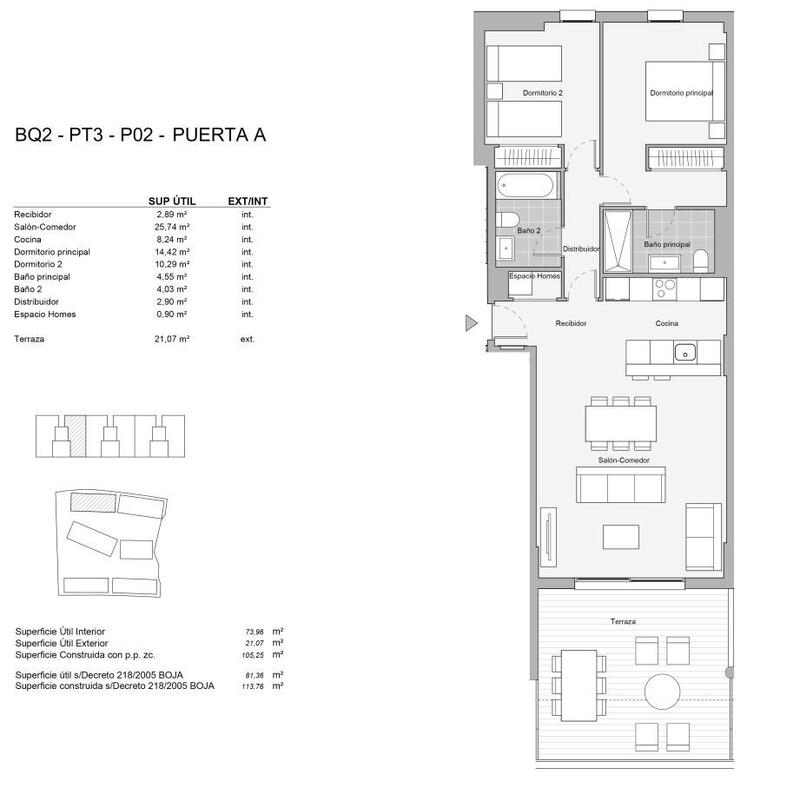 2 chambre Appartement à vendre
