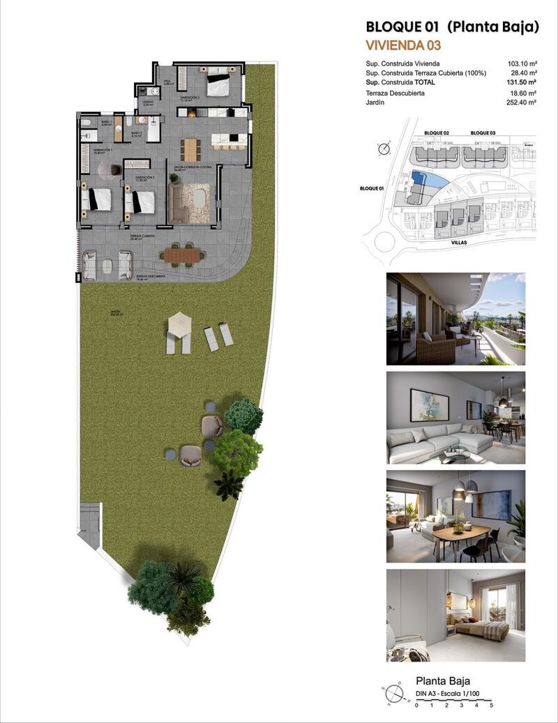 3 Cuarto Apartamento en venta