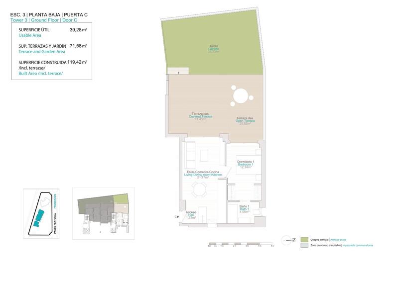 1 bedroom Apartment for sale