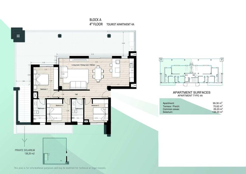 3 chambre Appartement à vendre