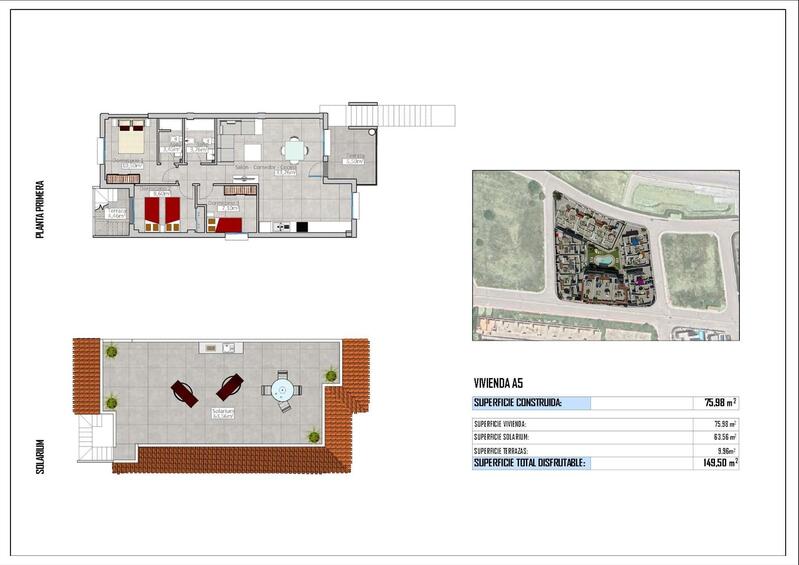 3 Schlafzimmer Stadthaus zu verkaufen