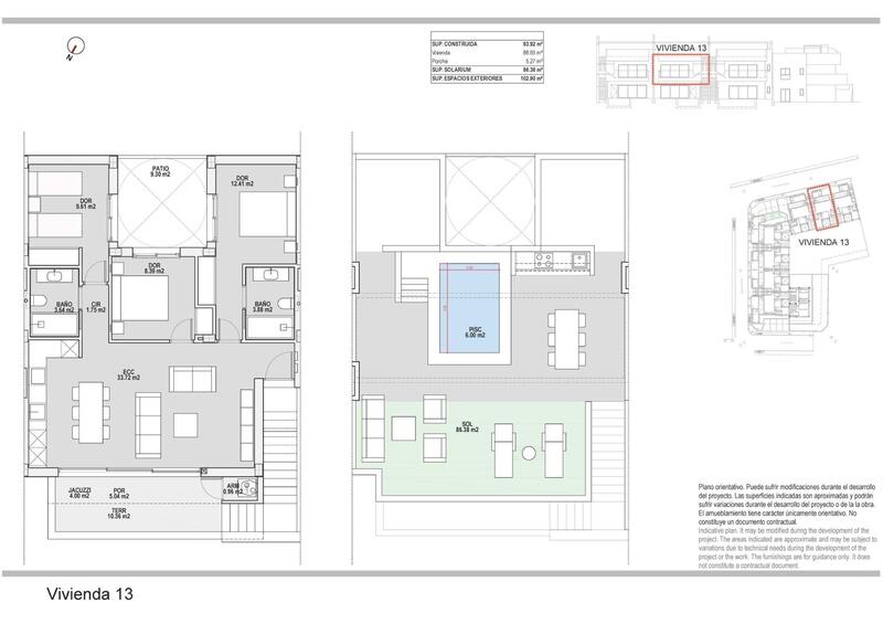 3 Schlafzimmer Stadthaus zu verkaufen