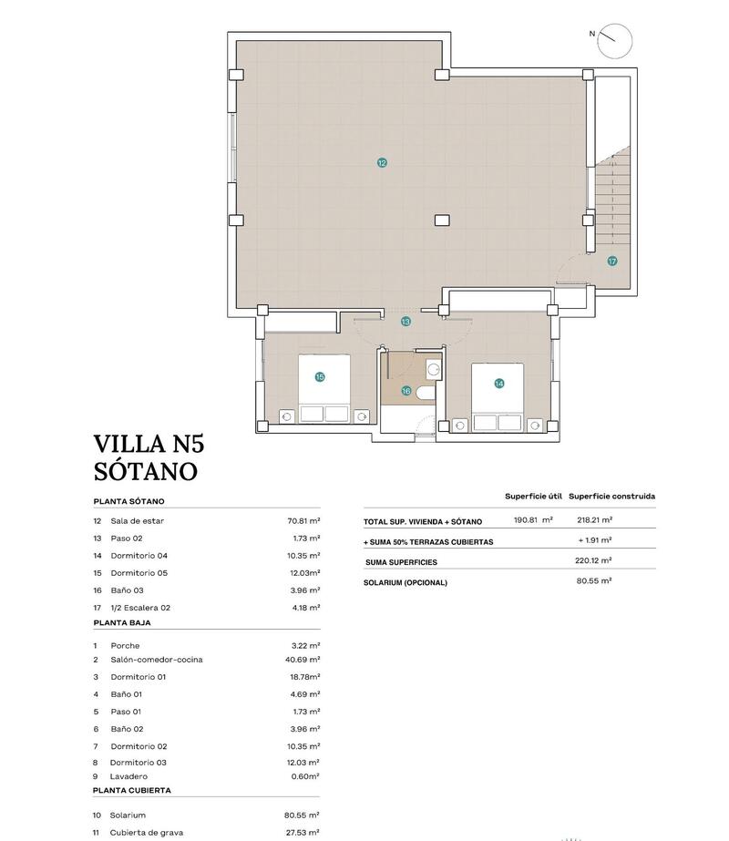 5 soverom Villa til salgs