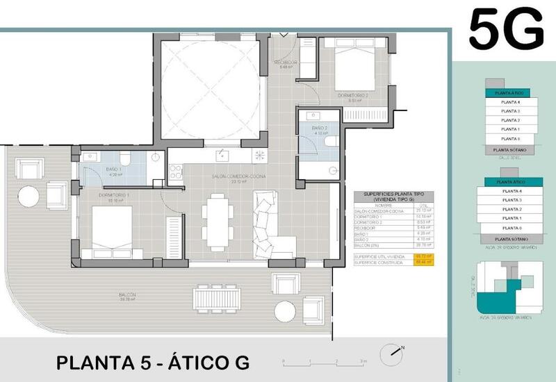 2 chambre Appartement à vendre