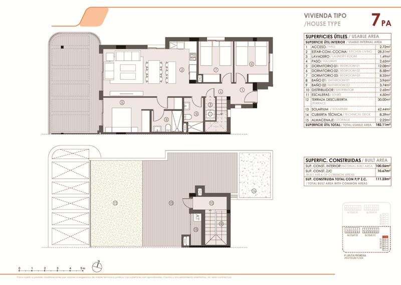 3 Cuarto Apartamento en venta
