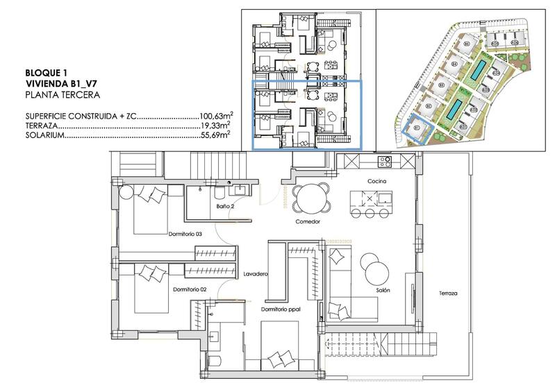 3 bedroom Apartment for sale