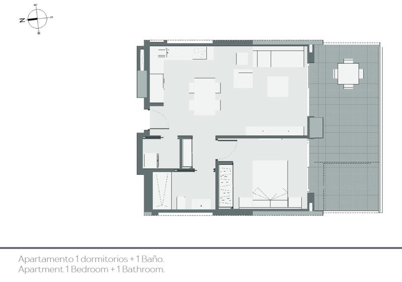 2 Cuarto Apartamento en venta