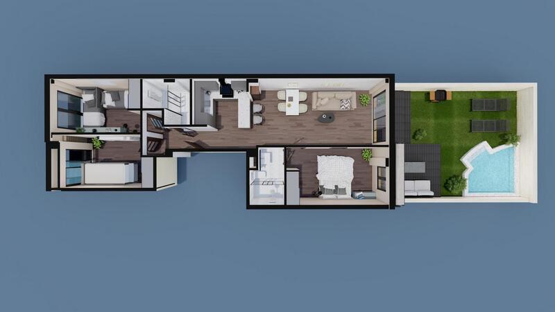 3 chambre Appartement à vendre