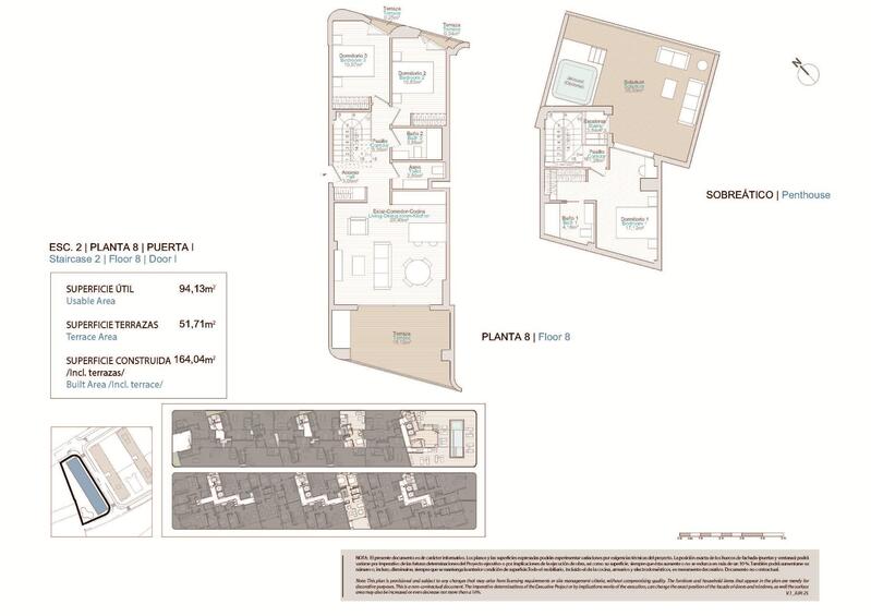 3 Schlafzimmer Appartement zu verkaufen