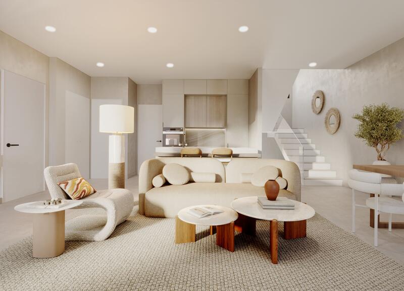 3 sovrum Duplex till salu