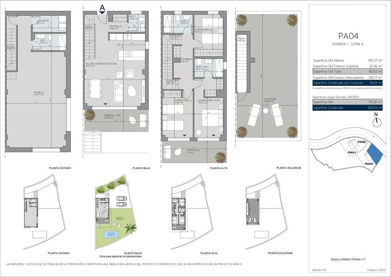 3 slaapkamer Tweezijdig Te koop