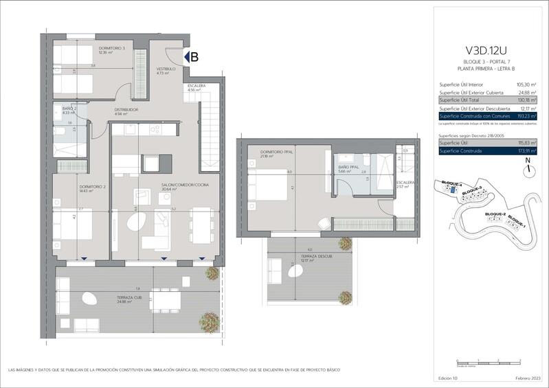 3 bedroom Apartment for sale