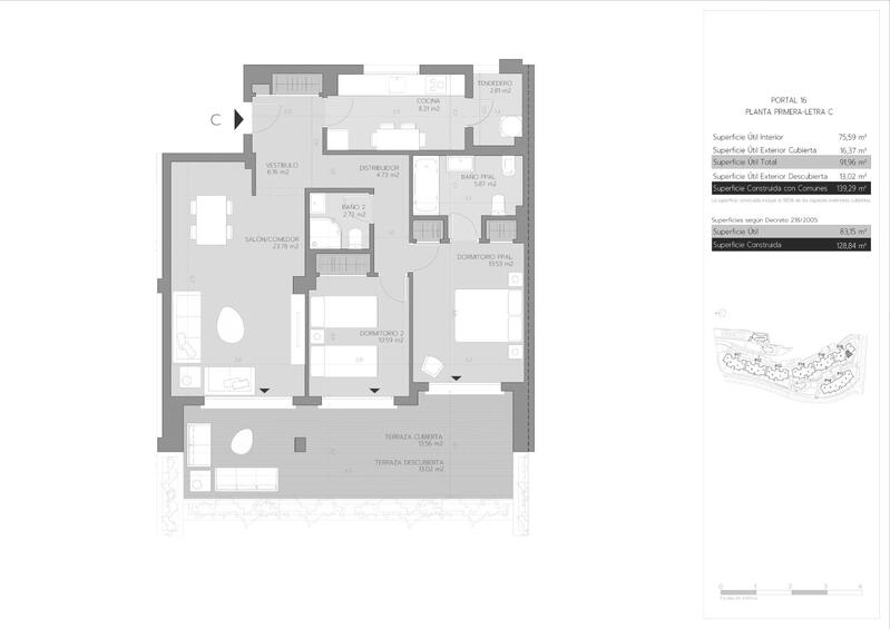 2 bedroom Apartment for sale
