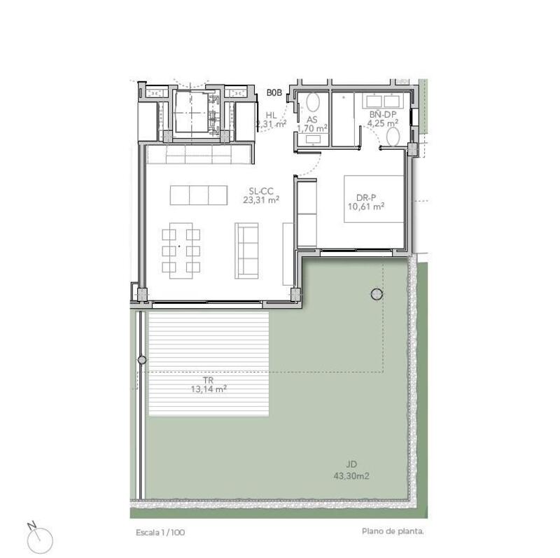 1 chambre Appartement à vendre