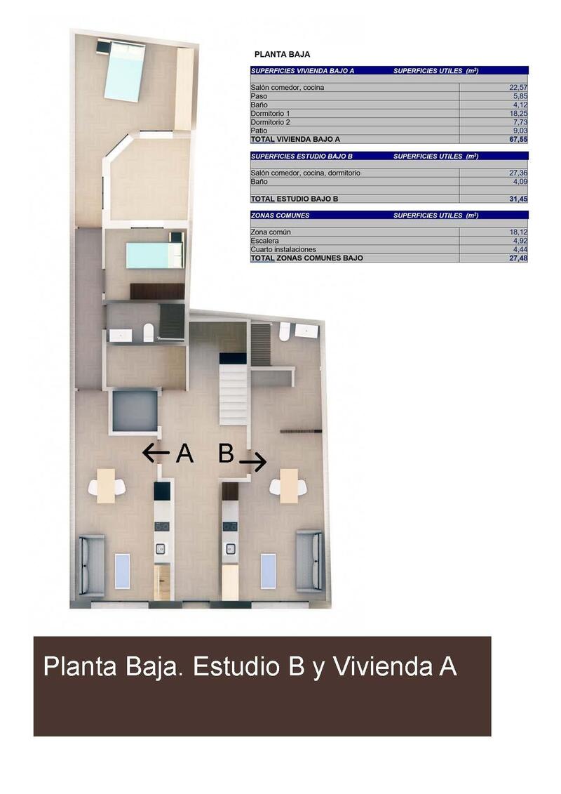 2 chambre Appartement à vendre