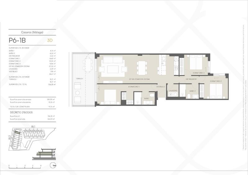3 slaapkamer Appartement Te koop