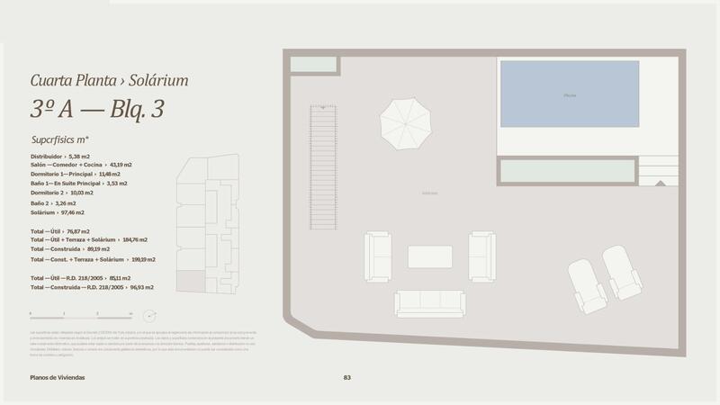 3 Schlafzimmer Appartement zu verkaufen