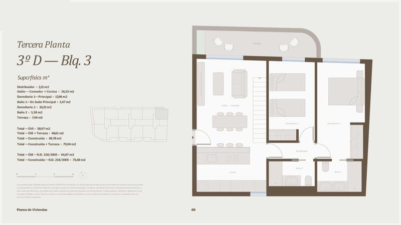 2 chambre Appartement à vendre