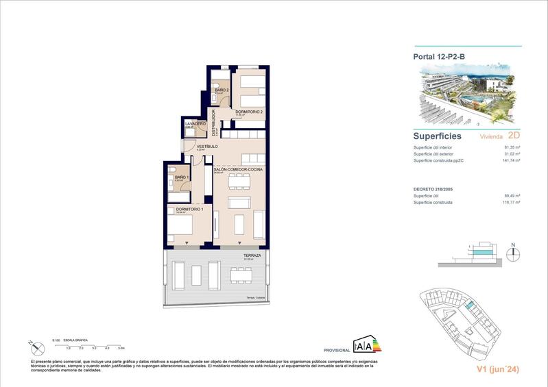 2 chambre Appartement à vendre