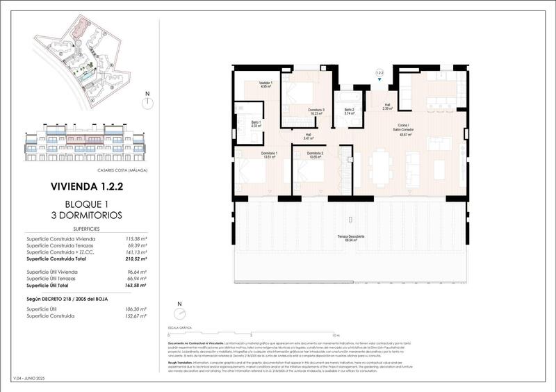 3 bedroom Apartment for sale