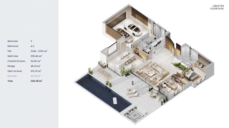 5 slaapkamer Villa Te koop