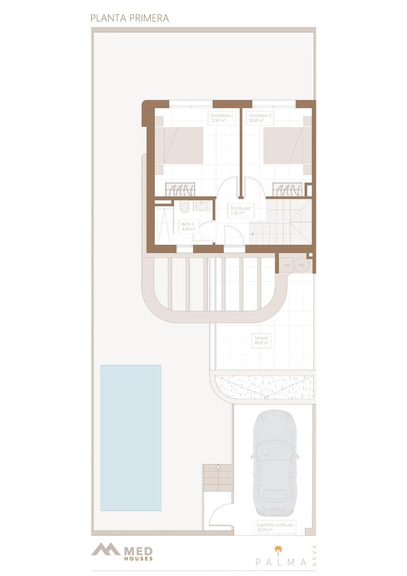 3 soverom Villa til salgs