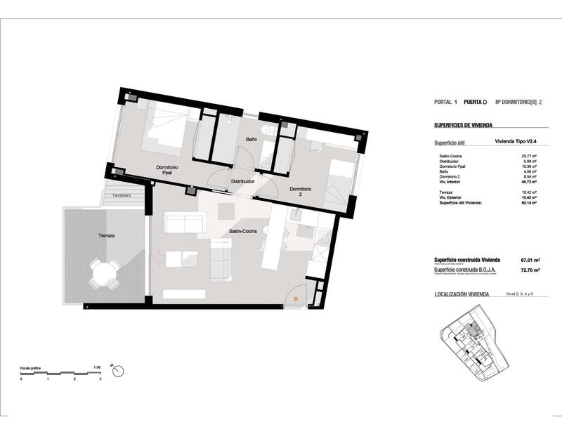 2 slaapkamer Appartement Te koop 2 slaapkamer Appartement Te koop