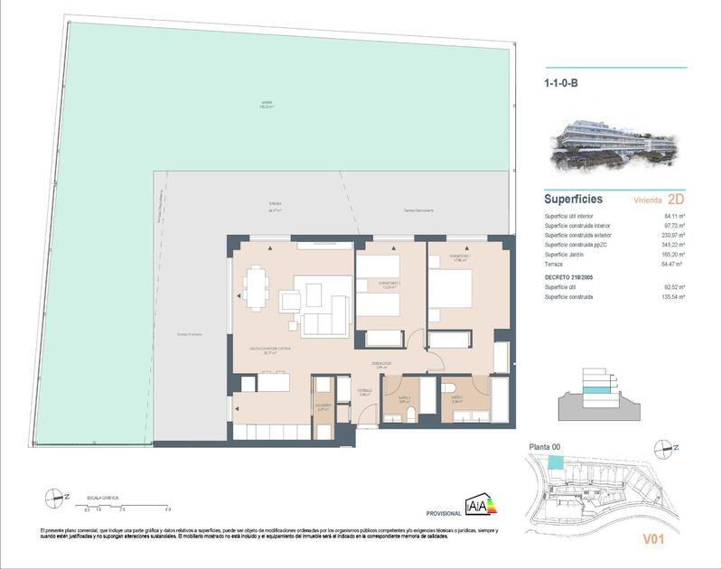 2 chambre Appartement à vendre