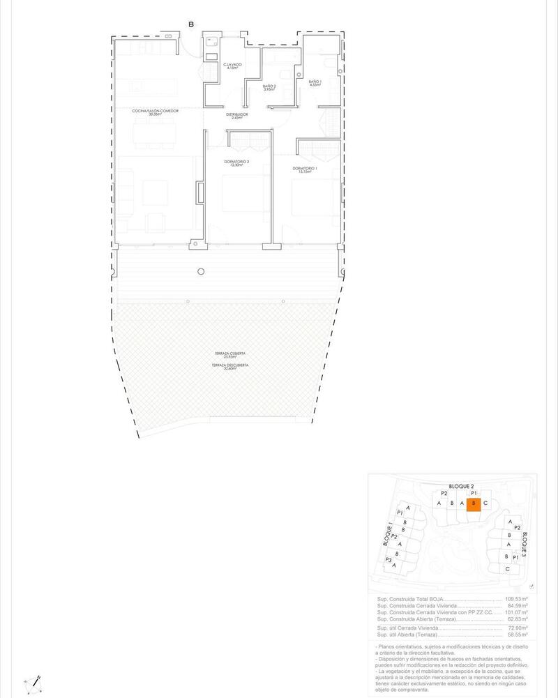 2 soveværelse Lejlighed til salg