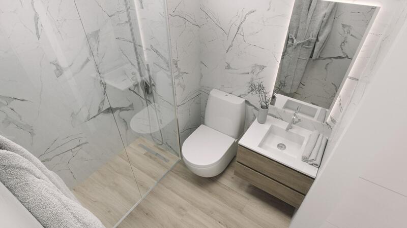 1 slaapkamer Appartement Te koop