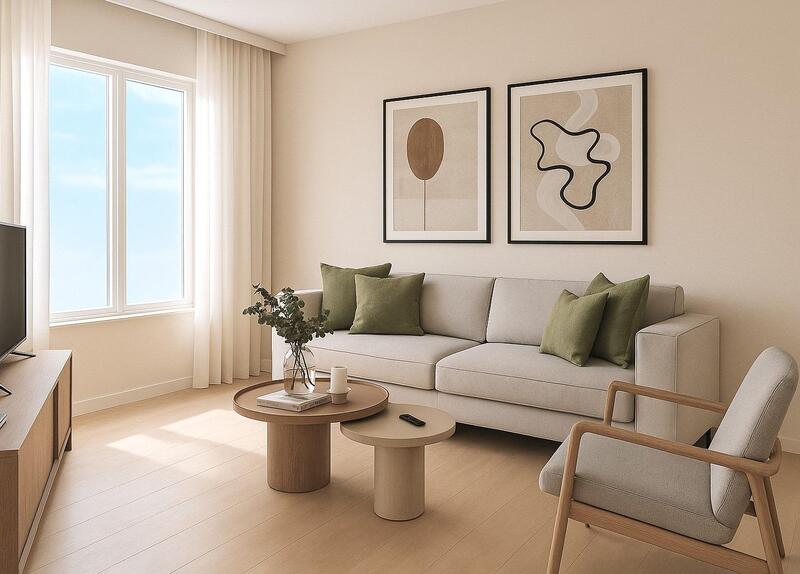 2 Schlafzimmer Appartement zu verkaufen