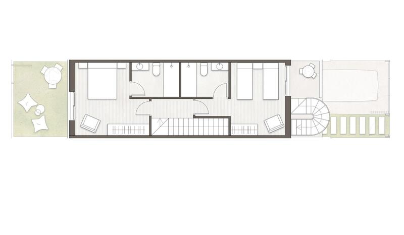 2 chambre Maison de Ville à vendre