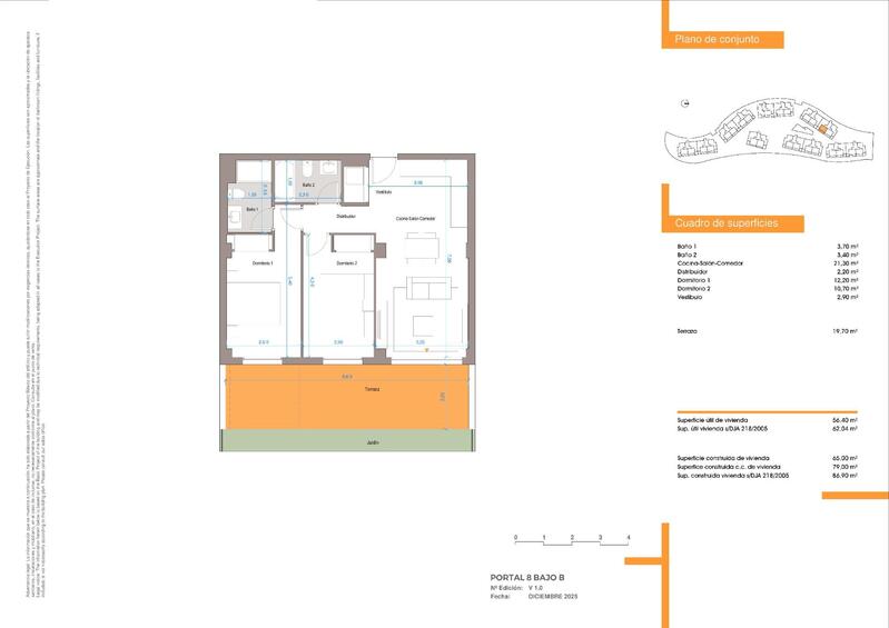 2 bedroom Apartment for sale