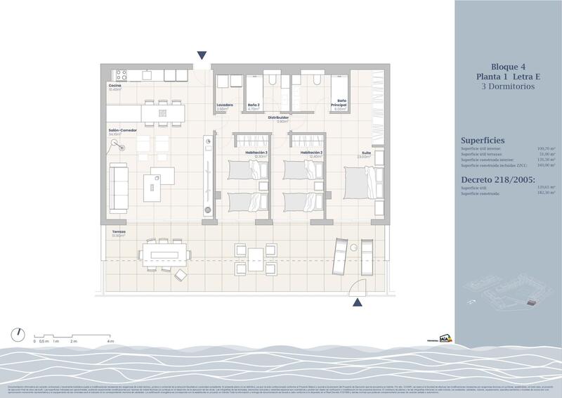 3 sovrum Lägenhet till salu