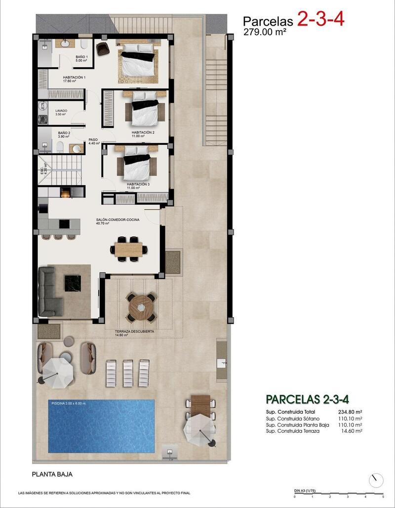 3 chambre Villa à vendre