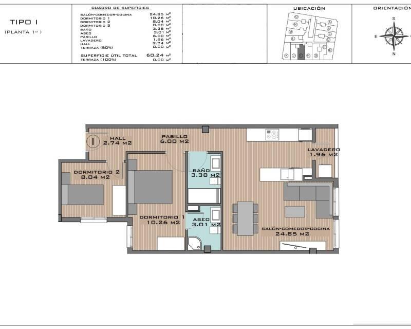 2 chambre Appartement à vendre