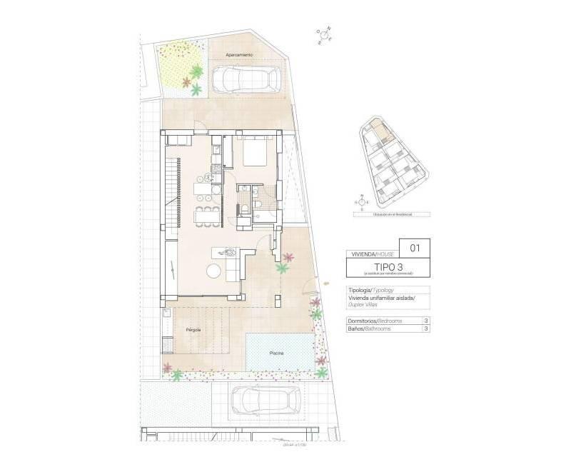 3 slaapkamer Villa Te koop
