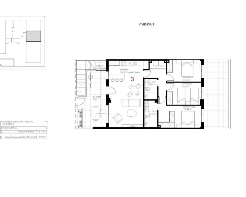 3 Cuarto Villa en venta