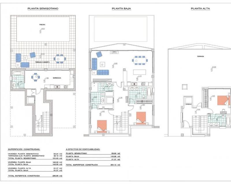 3 chambre Villa à vendre