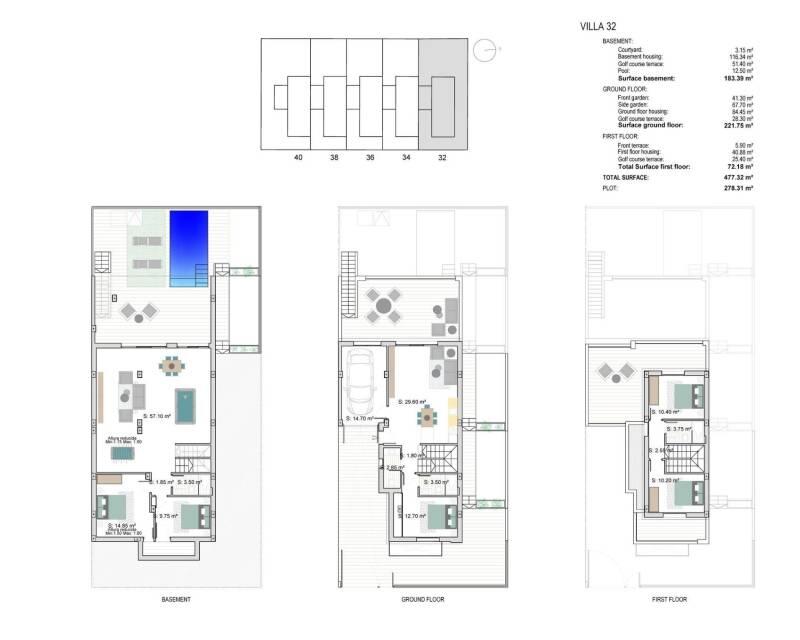 3 chambre Villa à vendre