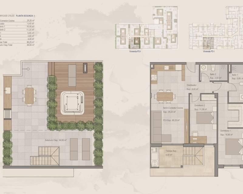 2 chambre Appartement à vendre