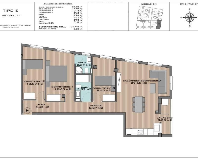 3 bedroom Apartment for sale
