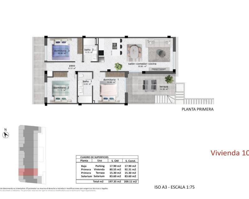 3 soveværelse Villa til salg