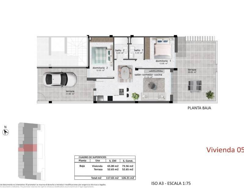 2 soveværelse Villa til salg