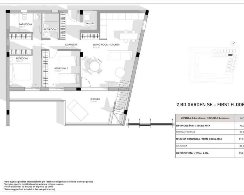 2 Cuarto Villa en venta