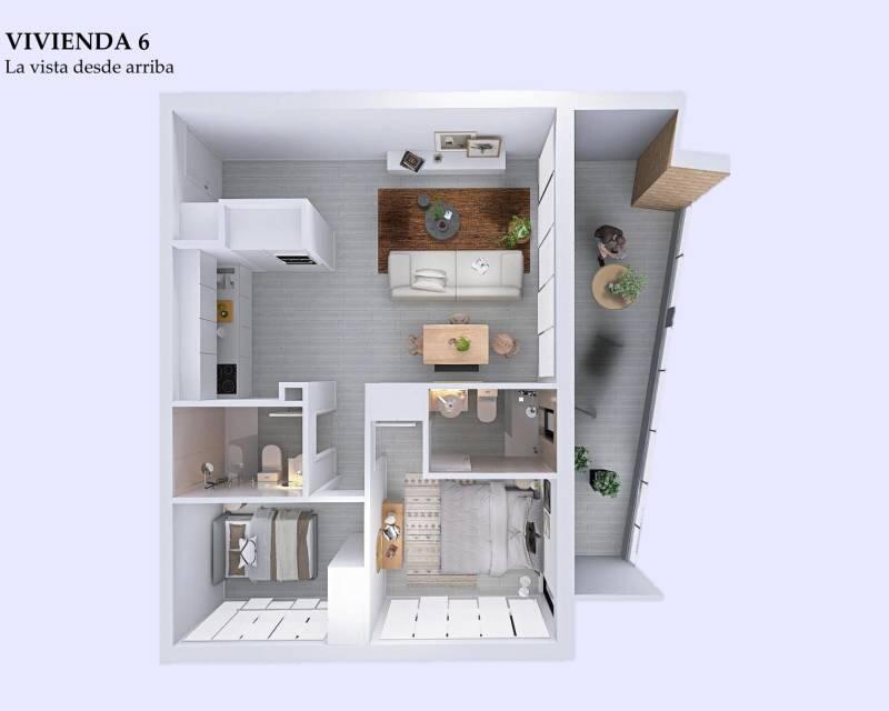 2 Cuarto Apartamento en venta