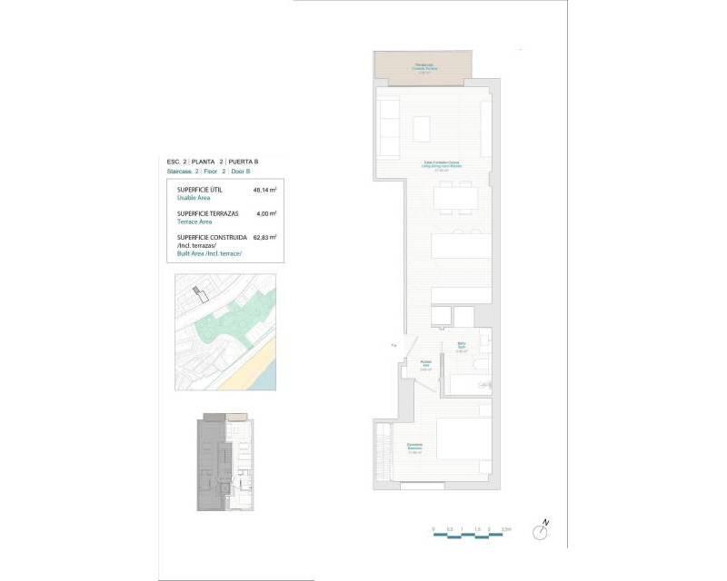 1 Schlafzimmer Appartement zu verkaufen