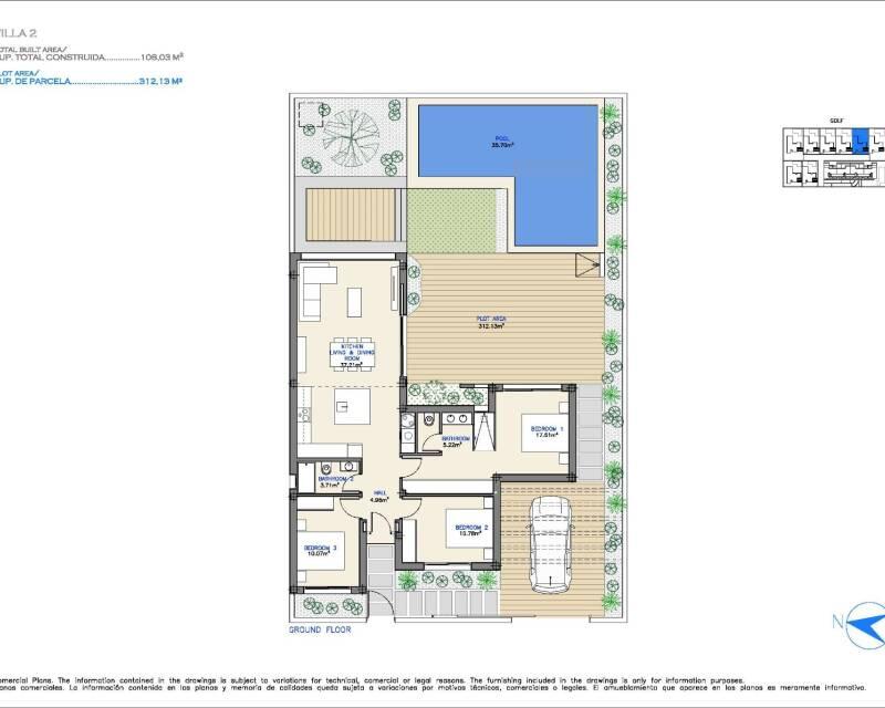 3 Cuarto Villa en venta