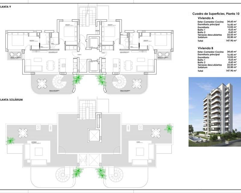 2 Cuarto Apartamento en venta